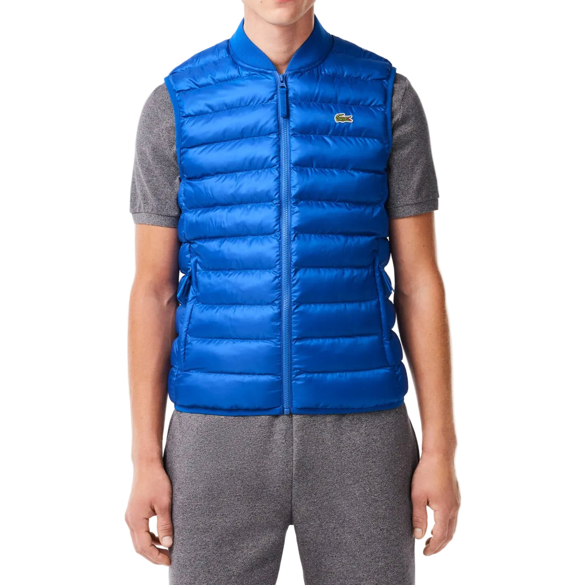 Lacoste Men's Water-Repellent Puffer Vest