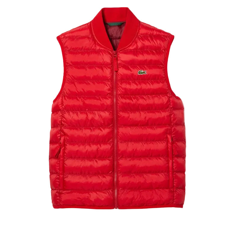 Lacoste Men's Water-Repellent Puffer Vest