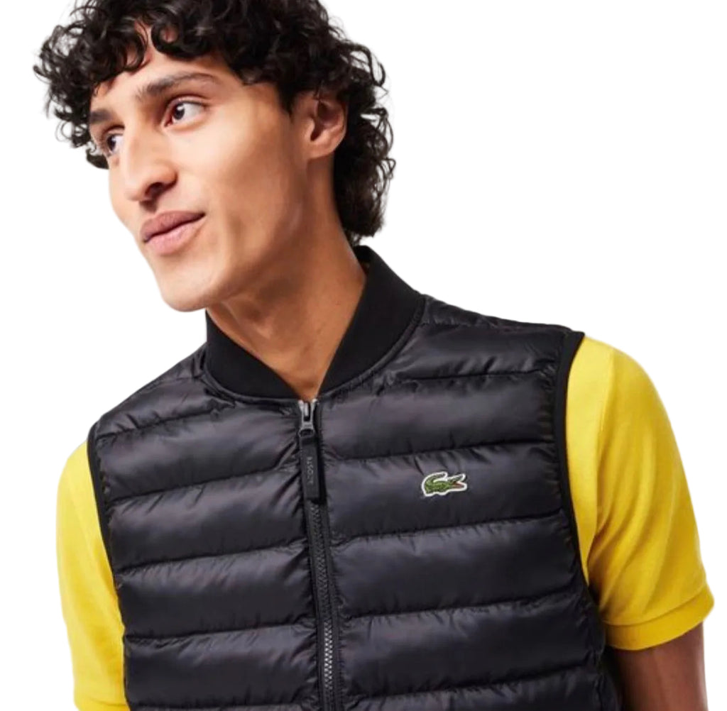 Lacoste Men's Water-Repellent Puffer Vest