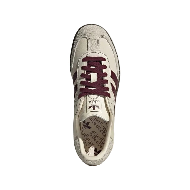 adidas Samba OG Maroon / Cream White / Gold Metallic