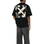 Off-White Cloudy Arrow Skate Logo T-Shirt