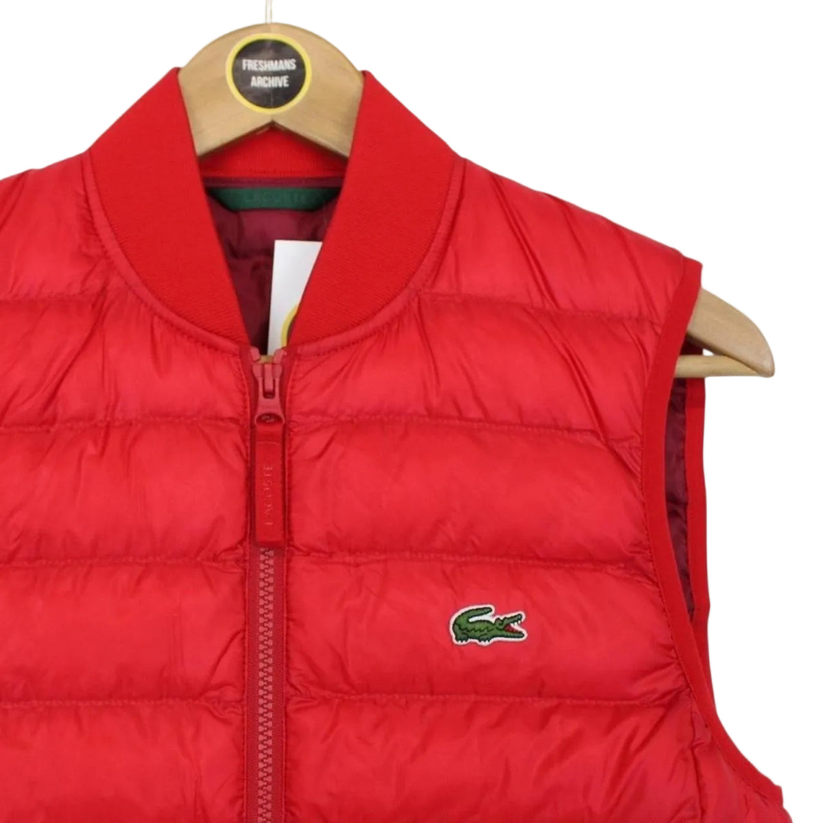 Lacoste Men's Water-Repellent Puffer Vest