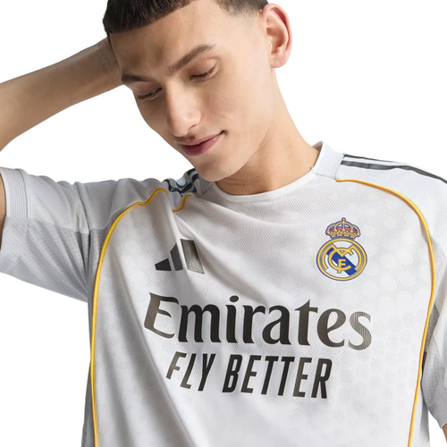 adidas Real Madrid 2025/2026 Home Authentic Kit