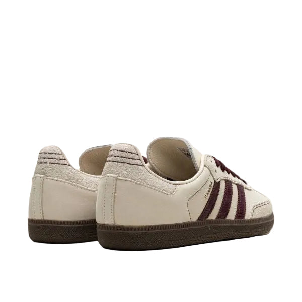 adidas Samba OG Maroon / Cream White / Gold Metallic