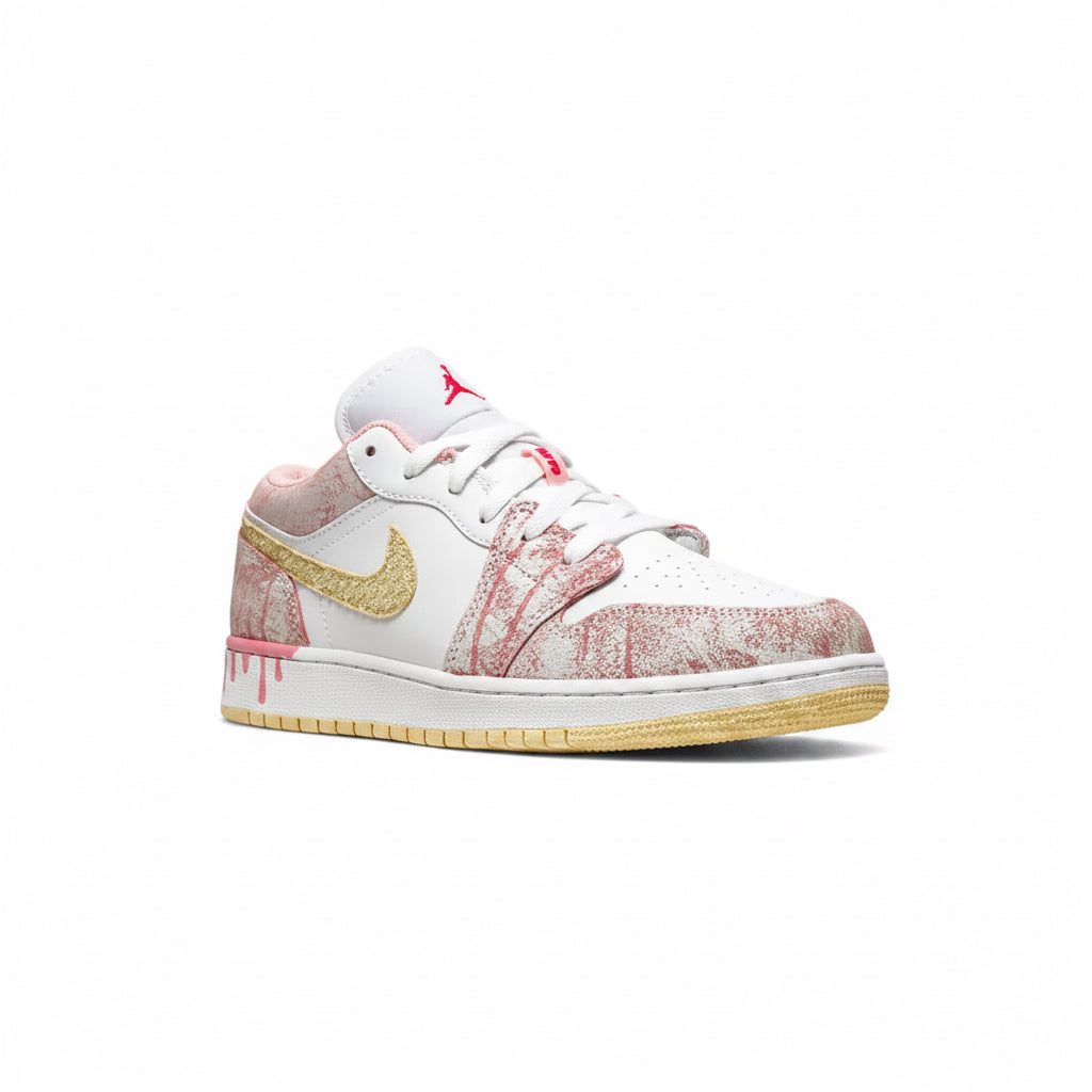 Air Jordan 1 Low SE GS "Paint Drip"