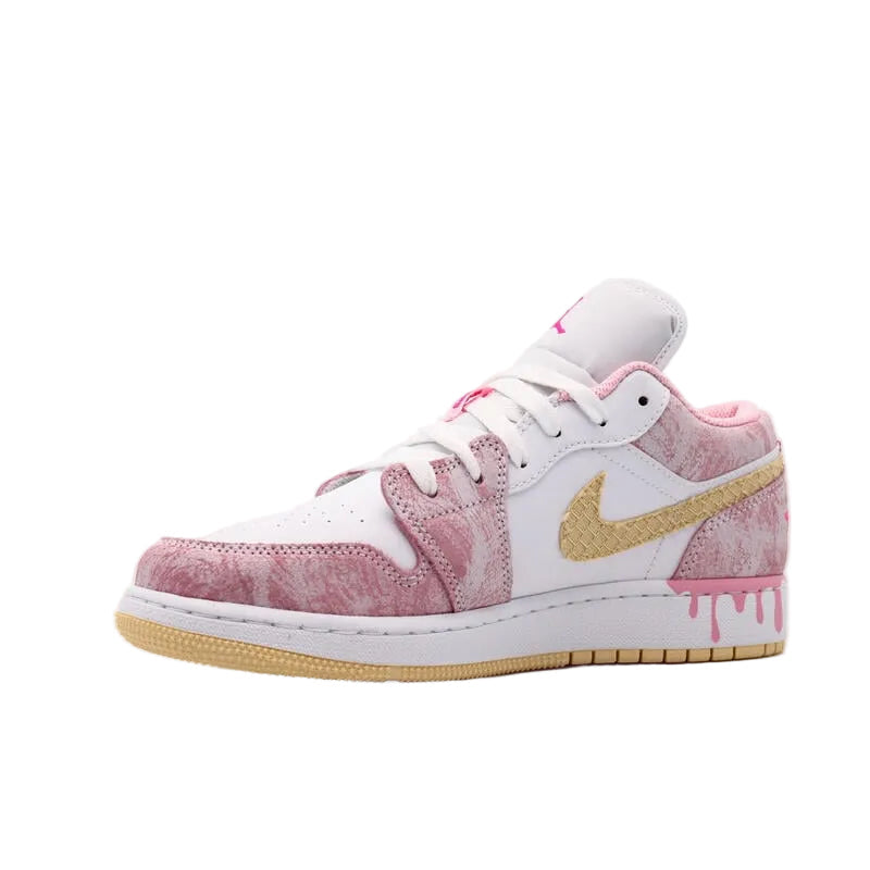 Air Jordan 1 Low SE GS "Paint Drip"