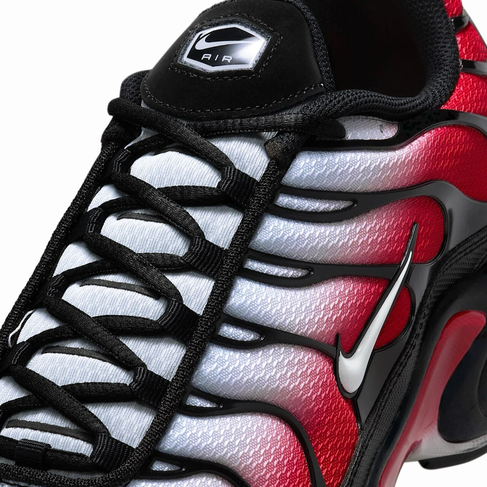 Nike Air Max Plus "Pure Platinum / University Red / Black / White"